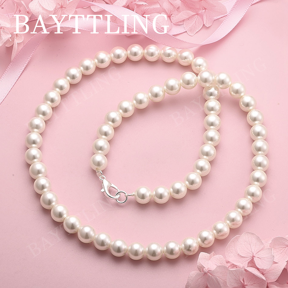 925 Ayar Gümüş, Şık İnci Kolye - Pearl Trim Chain incelemesi ve fiyatı