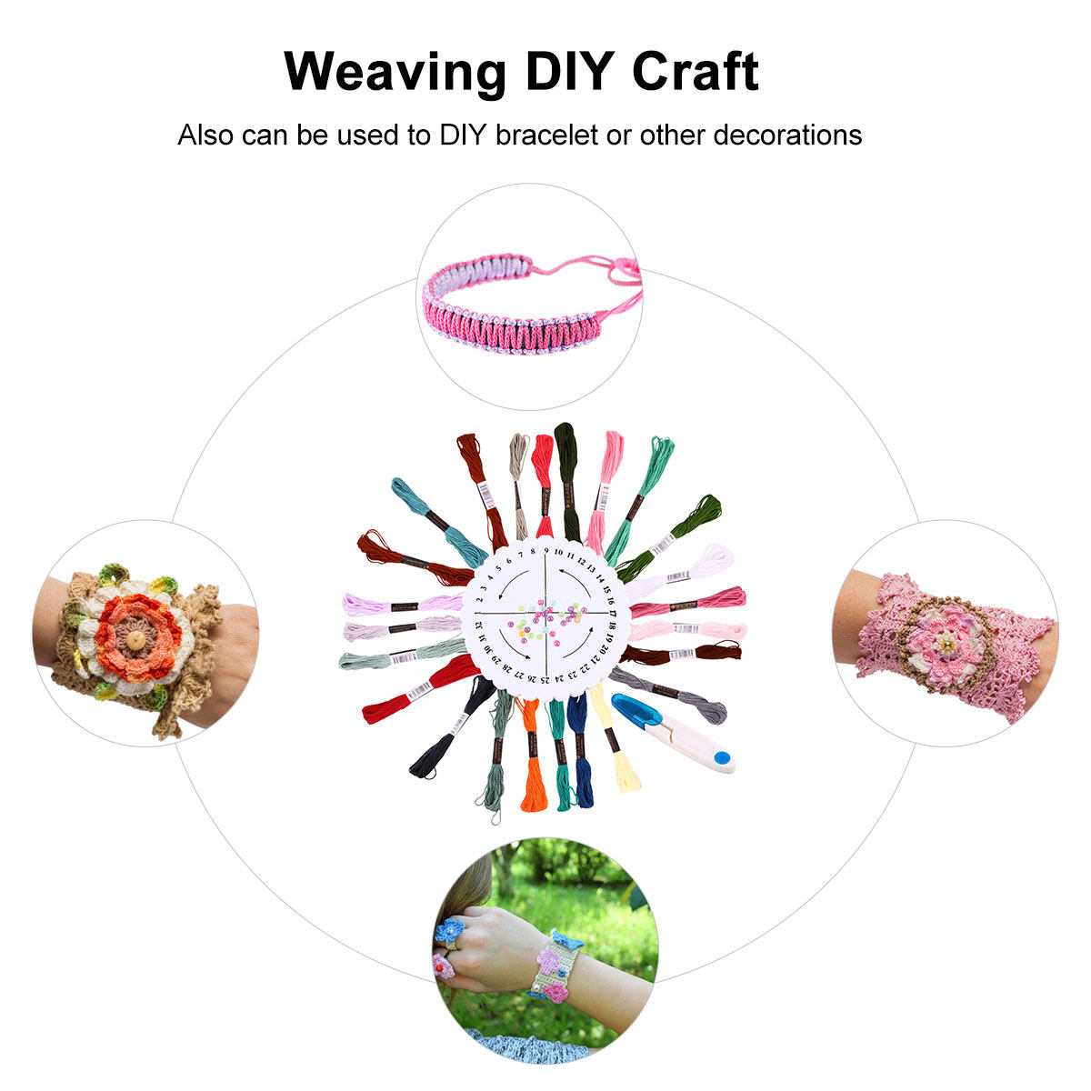 Dostluk Bilekliği Yapım Seti,  - Embroidery Craft incelemesi ve fiyatı