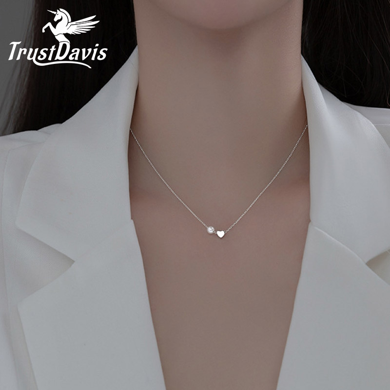 TrustDavis Gerçek 925 Ayar Güm - Pearl Trim Chain incelemesi ve fiyatı