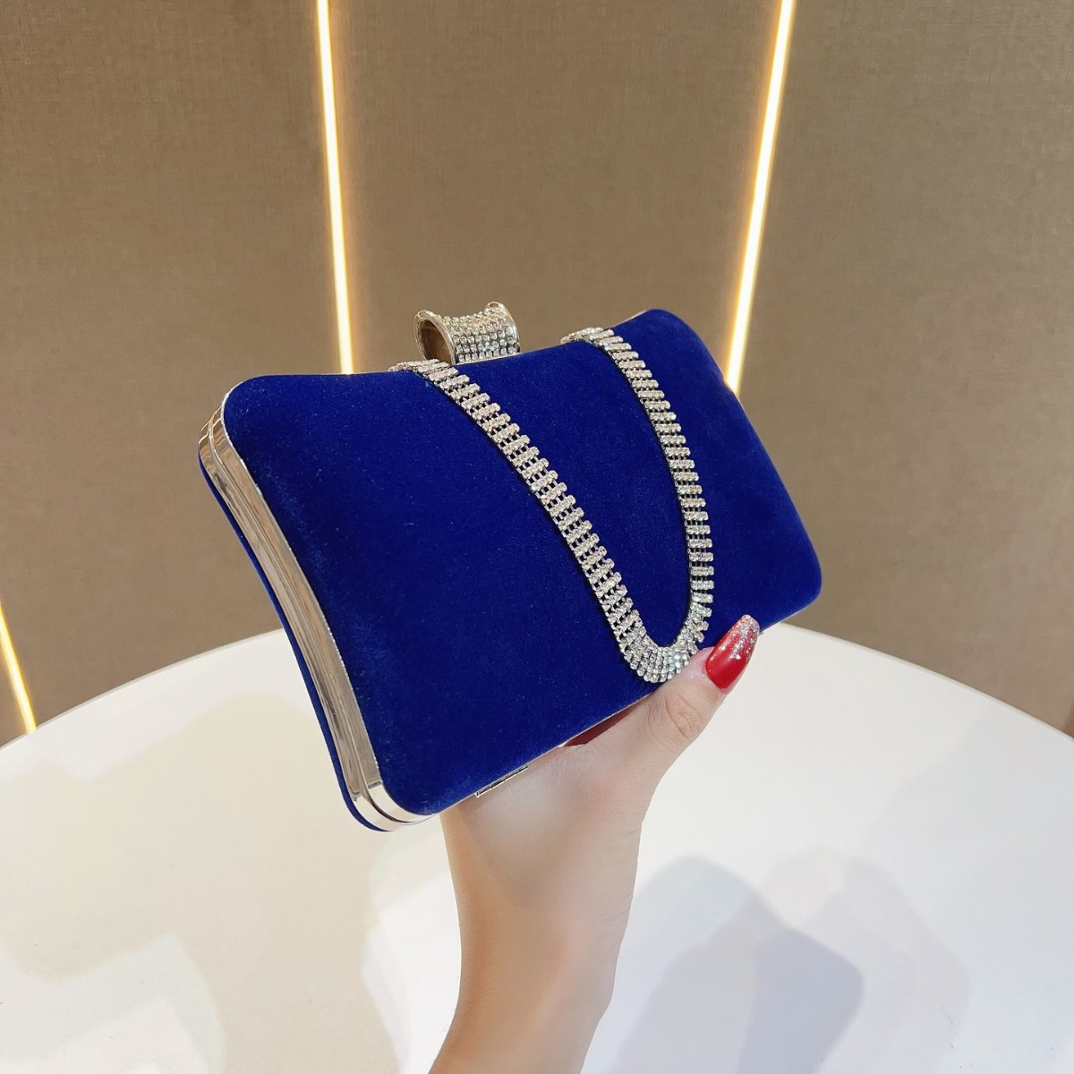 2025 Kadife Ziyafet Çanta Kadı - Tassel Fringe Trim incelemesi ve fiyatı